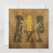 アフリカの部族の風景のロックカービングアート (正面)