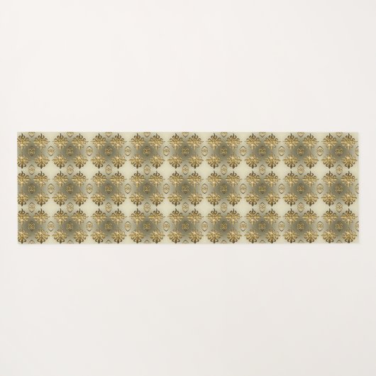 アフリカの部族アディンクラのパターン。ヨガマット ヨガマット (裏面(横))