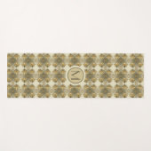 アフリカの部族アディンクラのパターン。ヨガマット ヨガマット (正面(横))