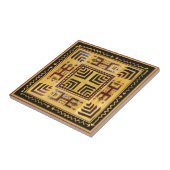 アフリカの部族スピリッツ タイル (側面)