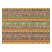 アフリカの部族パターンの食卓 テーブルクロス (正面(横))