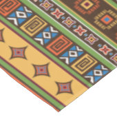 アフリカの部族パターンの食卓 テーブルクロス (アングル)