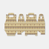 アフリカの部族パターン フェイバーボックス (折り畳みなし)