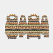 アフリカの部族パターン フェイバーボックス (折り畳みなし)