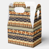 アフリカの部族パターン フェイバーボックス (オープン)