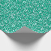 アフリカの部族プリントイカットパターン ラッピングペーパー (角)