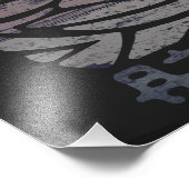 アフリカの部族マスク フォトプリント            (角)