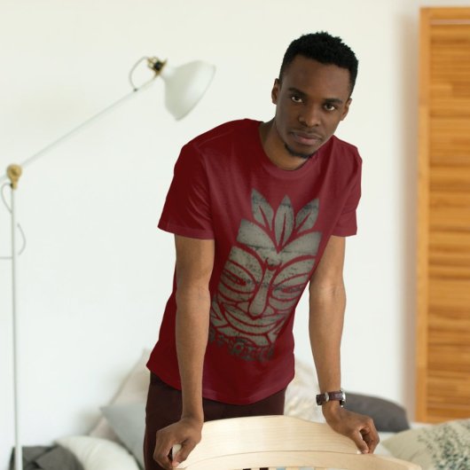 アフリカの部族マスクTシャツ Tシャツ