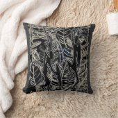 アフリカの部族舞踊 クッション (ブランケット)