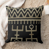 アフリカの部族舞踊 クッション (ブランケット)