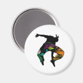 アフリカの部族舞踊 マグネット (正面/裏面)