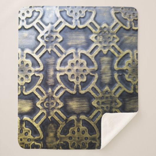 アフリカの部族芸術パターン シェルパブランケット (正面)