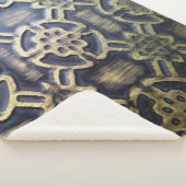 アフリカの部族芸術パターン シェルパブランケット (3/4)