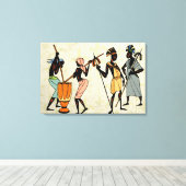 アフリカの部族 キャンバスプリント (インサイチュ (ウッドフロア))