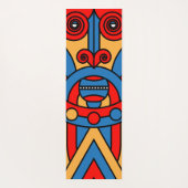 アフリカの部族 ヨガマット (裏面)