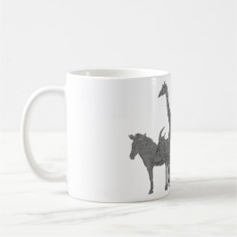 アフリカの野性生物のマグ マグカップ