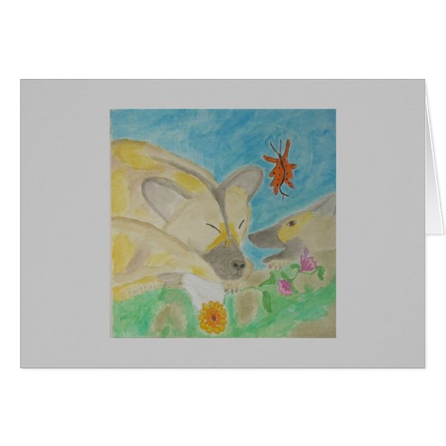 アフリカの野生の犬の価値 (正面横)