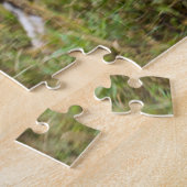 アフリカの野生の犬(Lycaon Pictus)、Madikweゲーム ジグソーパズル (側面)