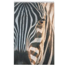 アフリカの野生の王国のカウンタ， 2024年カレンダー，