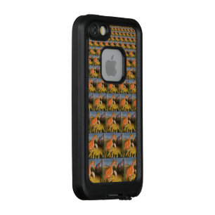 アフリカの野生の防水性ポップ・アートの芸術 LifeProof FRÄ’ iPhone SE/5/5sケース