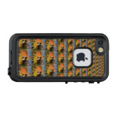 アフリカの野生の防水性ポップ・アートの芸術 LifeProof iPhoneケース (裏面横)