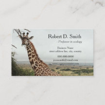 アフリカの野生キリン科学プロフェッショナル