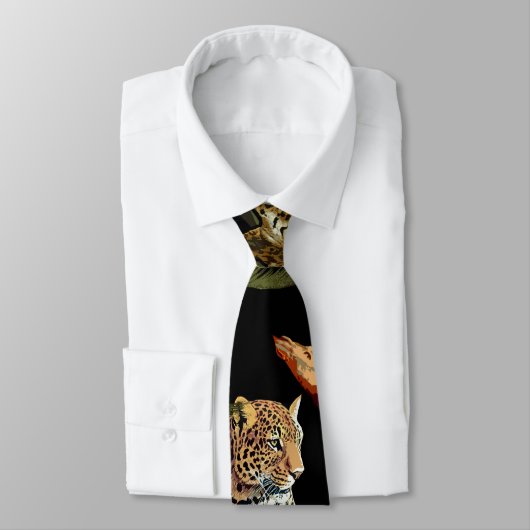 アフリカの野生動物のネックタイ ネクタイ (タイ)
