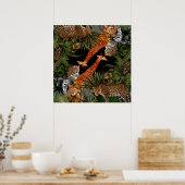 アフリカの野生動物のポスター ポスター (キッチン)