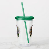 アフリカの野生動物サバンナ アクリルタンブラー (左)