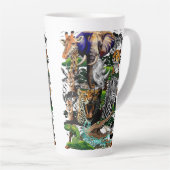 アフリカの野生動物サバンナ カフェラテマグ (右アングル)