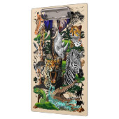 アフリカの野生動物サバンナ クリップボード (左)