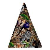 アフリカの野生動物サバンナ パーティーハット (右)