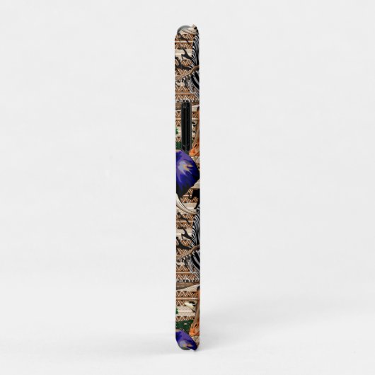 アフリカの野生動物サバンナ Case-Mate iPhoneケース (裏面/右)