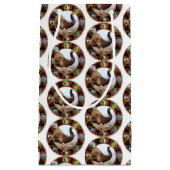 アフリカの野生動物サークルゾウの香り スモールペーパーバッグ (正面)