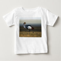 アフリカの野生動物ベビーTシャツ