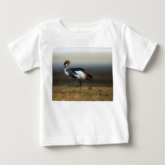 アフリカの野生動物ベビーTシャツ ベビーTシャツ (正面)