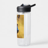 アフリカの野生犬の動物を愛する ウォーターボトル (左面)