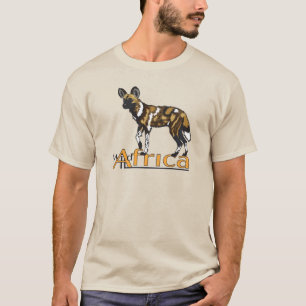 アフリカの野生犬 Tシャツ