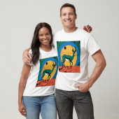 アフリカの野生生物の様式化 Tシャツ (ユニセックス)