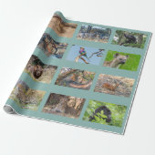 アフリカの野生生物を包む紙 ラッピングペーパー (アンロールド)
