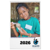 アフリカの野生生物カレンダー 2026 カレンダー (カバー)
