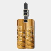 アフリカの野生生物デザインによる感動のメッセージ ラゲッジタグ (正面縦)