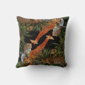 アフリカの野生生物装飾用クッション クッション (裏面)