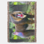 アフリカの野生生物 スローブランケット (正面縦)