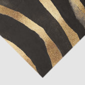 アフリカの野生絵を描金ゼブラ縞模様 薄葉紙 (詳細)