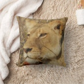 アフリカの雌ジシの枕 クッション (ブランケット)