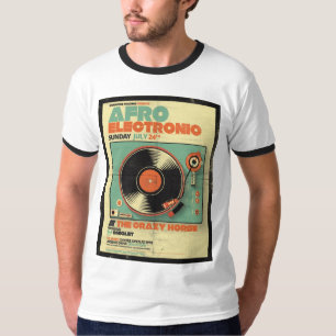 アフリカの電子スタイル Tシャツ