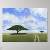 アフリカの風景 ポスター (正面)