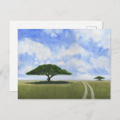 アフリカの風景 ポストカード (正面/裏面)