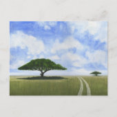 アフリカの風景 ポストカード (正面)